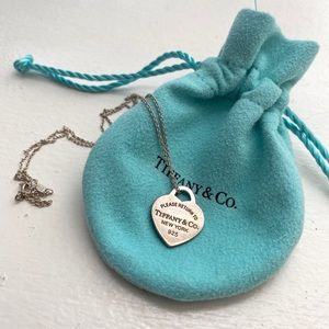 Tiffany & Co. Return to Tiffany Heart Tag Pendant, Silver